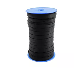 Alle - Black Webbing Polyester band 15mm - 700kg - op trommel - zwart