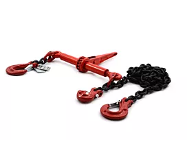 Promo's Sjorketting met kettingspanner - 1-delig - 8mm - 4000kg - 3m - G8 - Standaard