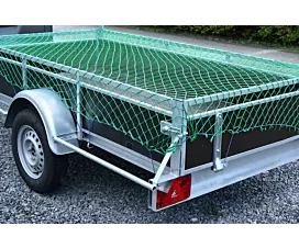 Aanhangwagen - Afdeknetten Afdeknet aanhangwagen Easy Fit-sluiting - 35x35mm - 1 x 2m