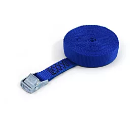 Toutes les sangles 25mm 250kg - 3m - 25mm - en 1 pièce - Boucle à came - Bleu royal - 10pcs